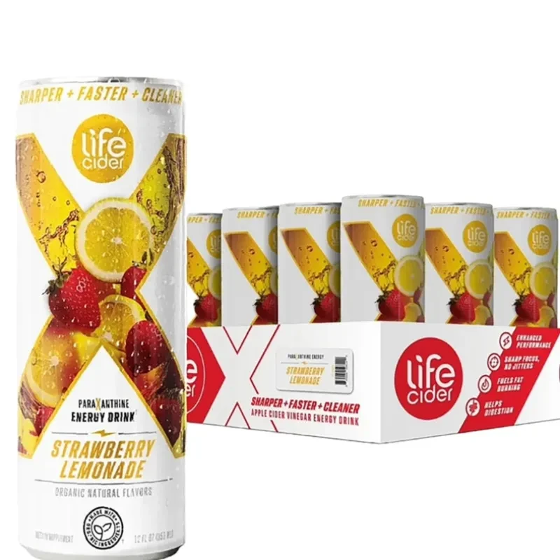 Energizante Life Cider limón-fresa 355ml's foto | La Bodeguita de 26 |  BizneCubano