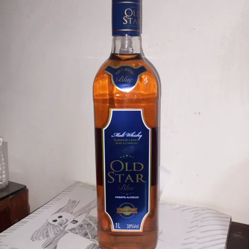 Whisky Old Star Blue 1lt's foto | La Bodeguita de 26 |  BizneCubano